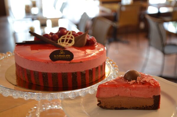 Mousse framboise - Disponible sans gluten