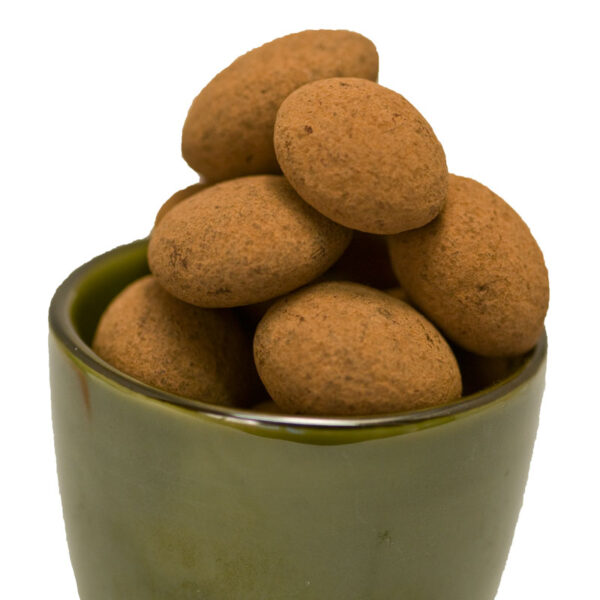 Noix enrobées de chocolat