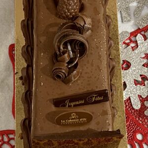 Bûche Délice au Chocolat (sans sucre ajouté) - Disponible sans gluten