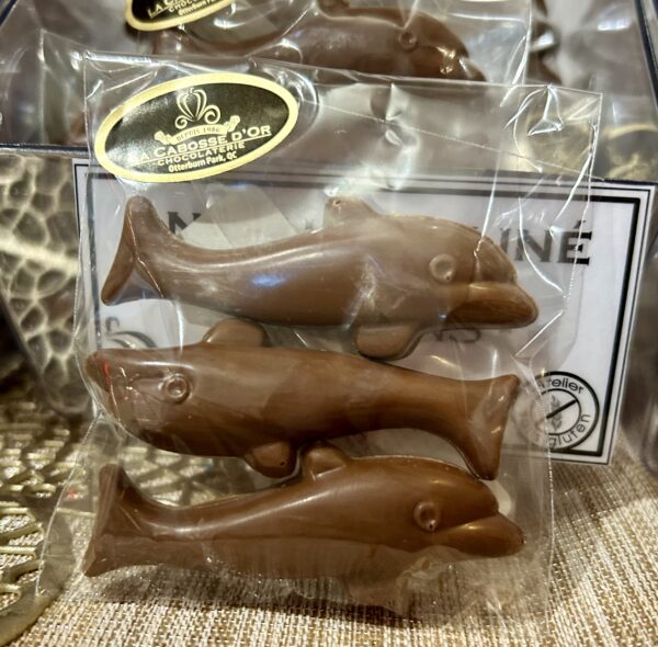 3 Hazelnut dolphins - gluten free